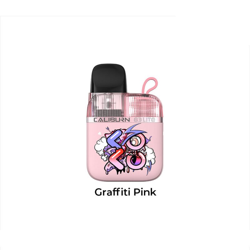 uwell caliburn g3 koko graffiti pink color pod device